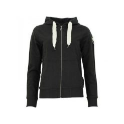 Damska bawełniana bluza rozpinana na całej długości Peak Mountain French Terry. Czarne bluzy damskie Peak Mountain, xl, bez wzorów, z bawełny, eleganckie, bez ramiączek, bez kaptura. W wyprzedaży za 235.00 zł.