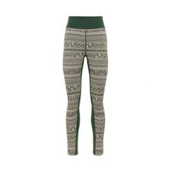 Damskie legginsy Kari Traa Tale. Zielone legginsy damskie Kari Traa, bez wzorów. Za 459.00 zł.