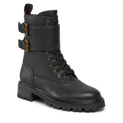 Trapery Kurt Geiger. Czarne trapery damskie Kurt Geiger, bez zapięcia. Za 1,389.00 zł.
