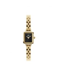 Daniel Wellington Zegarek Quadro DW00100851 Złoty. Żółte, analogowe zegarki damskie Daniel Wellington, złote. Za 909.99 zł.