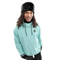 Kurtka snowboardowa męska W1 Iceberg. Niebieskie kurtki męskie SIROKO, m, bez wzorów, z softshellu, bez kaptura, narciarskie. W wyprzedaży za 382.00 zł.