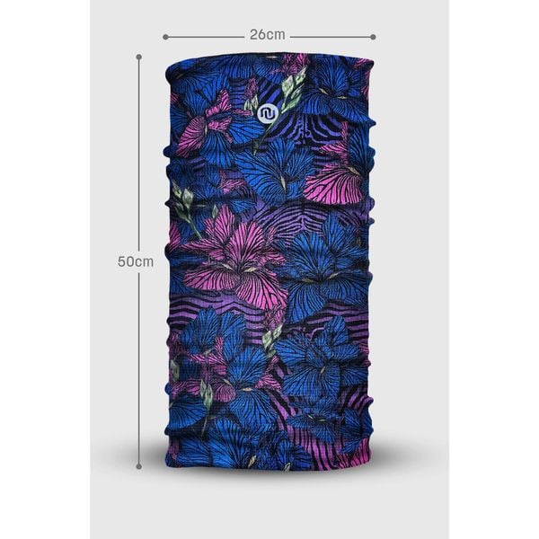 Komin sportowy Unisex Nessi Sportswear Termoaktywny. Niebieskie szaliki męskie NESSI SPORTSWEAR, bez wzorów. W wyprzedaży za 109.00 zł.
