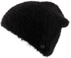 Czapka damska futrzana Jail Jam czarna. Czarne czapki damskie YUJ YOGA, na zimę, bez wzorów, z futra, eleganckie. Za 124.99 zł.