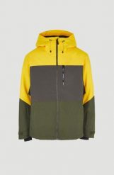 Kurtka zimowa na narty i snowboard męska O'Neill Carbonite 10K/10K. Szare kurtki męskie O'Neill, na zimę, l, bez wzorów, z materiału, z kapturem. Za 399.00 zł.