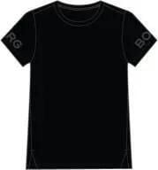 Bjorn_borg BORG T-SHIRT z recyklingowanego poliestru czarny. Czarne t-shirty damskie Björn Borg, xs, bez wzorów, bez kołnierzyka, bez ramiączek. Za 203.75 zł.