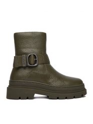 G-Star Raw Botki CEO-WI45-VR-3400-03 Khaki. Brązowe botki damskie G-Star Raw, bez wzorów, ze skóry, retro, bez obcasa, na płaskiej podeszwie, bez zapięcia. Za 429.99 zł.