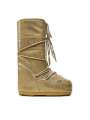 Moon Boot Śniegowce Icon Glitter 80D1402850 Złoty. Żółte śniegowce damskie Moon Boot, ze skóry, bez zapięcia. Za 599.00 zł.