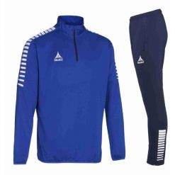Bluza męska poliestrowa rozpinana Select ARGENTINA 1/2 ZIP niebieska. Niebieskie bluzy męskie Select, m, bez wzorów, sportowe, bez ramiączek, bez kaptura. W wyprzedaży za 122.95 zł.