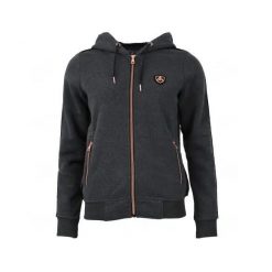 Damska bluza polarowa z kapturem Peak Mountain Alice. Szare bluzy damskie Peak Mountain, bez wzorów, z polaru, sportowe, bez ramiączek, z kapturem. W wyprzedaży za 214.00 zł.