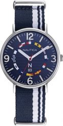 Zegarek Nautica Zegarek męski Nautica NAPWGS902 niebieski. Niebieskie zegarki męskie Nautica, bez wzorów. Za 459.00 zł.