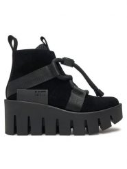 United Nude Trzewiki Grip Nomad Lo II 107650157 Czarny. Czarne botki damskie United Nude, bez wzorów, ze skóry, bez obcasa, na koturnie, bez zapięcia. Za 1,009.00 zł.