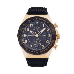 Zegarek Guess. Żółte zegarki męskie Guess, z aplikacjami, złote. Za 799.99 zł.
