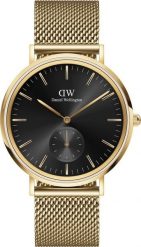 Zegarek Daniel Wellington Zegarek męski Daniel Wellington DW00100713 złoty. Żółte zegarki męskie Daniel Wellington, bez wzorów, złote. Za 742.00 zł.