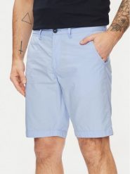 Napapijri Szorty materiałowe Nakuru 6 NP0A4HRV Niebieski Regular Fit. Niebieskie szorty męskie Napapijri, bez wzorów, z bawełny. Za 199.99 zł.