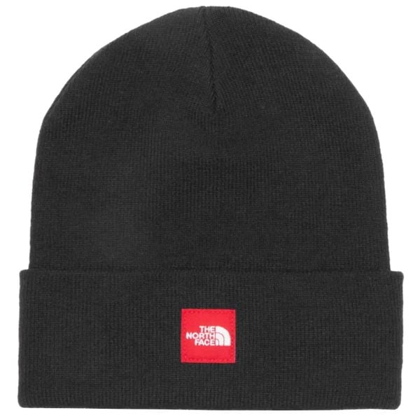 Czapka męska Red Box Beanie. Czarne czapki męskie The North Face, bez wzorów, z poliesteru. Za 119.99 zł.