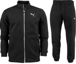 Puma Dres męski Puma Train Rain FaV Knitted Tracksuit czarny 521682 01 S. Czarne komplety dresowe męskie Puma, m, bez wzorów, z dresówki. Za 260.31 zł.