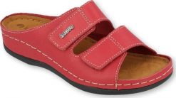 Inblu Inblu - Obuwie buty damskie klapki skórzane 38. Klapki damskie Inblu, bez wzorów, bez obcasa, bez zapięcia. Za 107.56 zł.