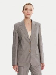 JOOP! Marynarka 58 253J58Josie-X 30047099 Szary Loose Fit. Szare marynarki i żakiety damskie JOOP!, bez wzorów, z bawełny, bez kołnierzyka, bez ramiączek. Za 1,189.00 zł.