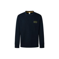Bluza Pepe Jeans Soren. Niebieskie bluzy męskie Pepe Jeans, m, bez wzorów, z jeansu, bez ramiączek, bez kaptura. Za 256.95 zł.