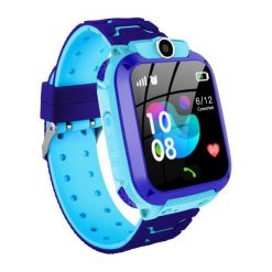 Smartwatch GoGPS K16S Niebieski (K16SBL). Niebieskie zegarki smartwatch GoGPS, bez wzorów. Za 214.72 zł.