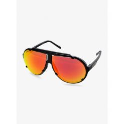 Okulary przeciwsłoneczne Uvex Esntl Pina - black matt/mirror red. Czarne okulary przeciwsłoneczne damskie Uvex. Za 342.26 zł.