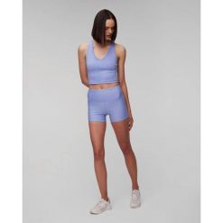 Legginsy Fitness Damskie Casall Wysoki Stan Hot Pant. Fioletowe legginsy damskie Casall, bez wzorów. Za 179.00 zł.