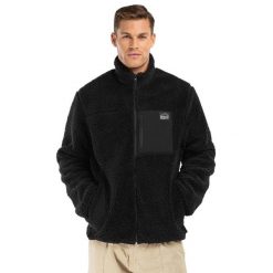 Kurtka polarowa lifestyle męska Sherpa Blackcomb. Czarne kurtki męskie SIROKO, m, bez wzorów, z polaru, bez kaptura. Za 381.00 zł.