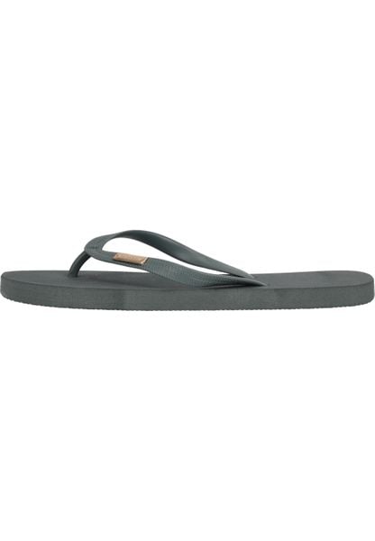Klapki damskie Athlecia Summer. Zielone klapki damskie Endurance, bez wzorów, z materiału, wakacyjne, z otwartym noskiem, bez obcasa, bez zapięcia. Za 95.00 zł.