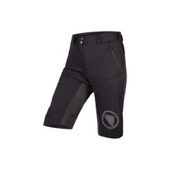 Damskie spodenki w sprayu Endura Mt500. Czarne szorty damskie ENDURA, bez wzorów. Za 389.99 zł.