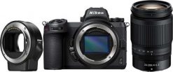 Aparat Nikon Z6 II + 24-200 mm f/4-6.3 VR + adapter FTZ II (VOA060K005). Aparaty bezlusterkowce NIKON. Za 10,099.00 zł.