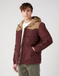 WRANGLER PUFFER JACKET MĘSKA KURTKA ZIMOWA CIEPŁA W40A016299. Kurtki męskie Wrangler, na zimę, m, bez wzorów, bez kaptura. Za 289.99 zł.