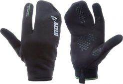 Rękawiczki do smartfona Inov-8 VentureLite Glove. Czarne rękawiczki męskie Inov-8, na zimę, bez wzorów, ze skóry. Za 175.40 zł.