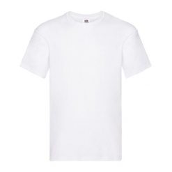 Oryginalna Koszulka Unisex Dla Dorosłych. Białe bluzki damskie fruit of the loom, m, bez wzorów, sportowe, bez kołnierzyka, bez ramiączek. Za 29.99 zł.