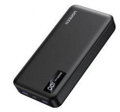 Ugreen PB312 20000 mAh PD 20W czarny. Czarne powerbanki . Za 109.90 zł.