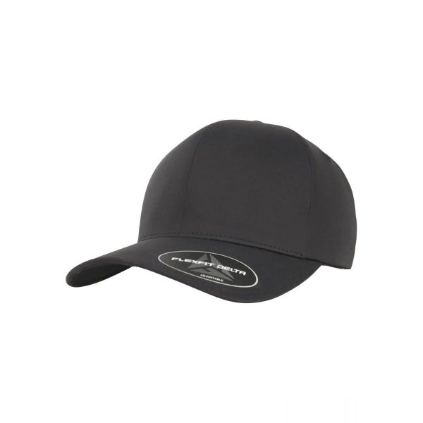 Czapka Flexfit delta Adjustable. Czarne czapki damskie FLEXFIT, bez wzorów, z jersey, eleganckie. Za 113.25 zł.
