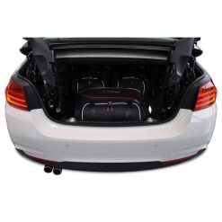Torby Do Bagażnika Bmw 4 Cabrio 2013-2020 3Szt Kjust. Czarne torby podróżne damskie KJUST, bez wzorów. Za 701.00 zł.