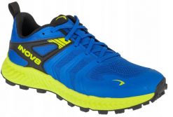 Buty do biegania męskie Inov-8 Trailtalon - blue/black/lime. Czarne buty sportowe męskie Inov-8, bez wzorów, bez zapięcia, do biegania. Za 492.64 zł.