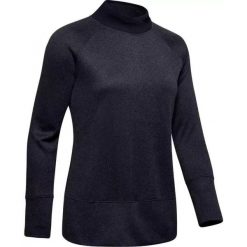 Bluza treningowa damska Under Armour Storm. Czarne bluzy damskie Under Armour, s, bez wzorów, z poliesteru, sportowe, bez ramiączek, bez kaptura. Za 102.00 zł.