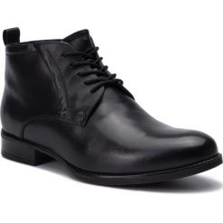 Trzewiki LASOCKI FOR MEN - SMI08-C315-354-01 Black. Czarne botki męskie Lasocki For Men, bez wzorów, ze skóry, bez obcasa, bez zapięcia. W wyprzedaży za 189.99 zł.