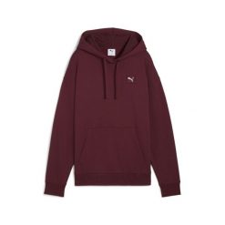 Damska wygodna bluza z kapturem Essentials Elevated PUMA Ruby Shimmer Red. Czerwone bluzy damskie Puma, bez wzorów, sportowe, bez ramiączek, z kapturem. Za 249.00 zł.