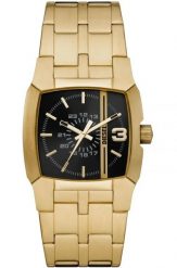 Zegarek Diesel Męski Cliffhanger czarna tarcza 36 mm (DZ2151). Czarne zegarki męskie Diesel, bez wzorów. Za 601.99 zł.