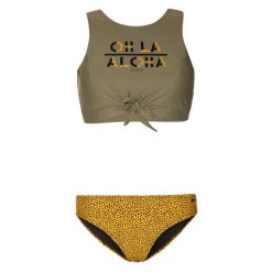 Tankini damskie Protest Elsa. Zielone stroje kąpielowe damskie Protest, l, bez wzorów, z tkaniny. Za 179.99 zł.