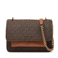 Torebka MICHAEL Michael Kors. Brązowe torebki do ręki damskie MICHAEL Michael Kors, bez wzorów, bez dodatków. Za 679.99 zł.