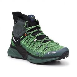 Buty trekkingowe męskie Salewa MS Dropline Mid. Czarne buty zimowe męskie Salewa, bez wzorów, z gumy, za kostkę, bez obcasa, bez zapięcia. Za 1,132.00 zł.