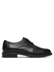 Tommy Hilfiger Półbuty Hilfiger Vogue FM0FM05768 Czarny. Czarne buty wizytowe męskie Tommy Hilfiger, bez wzorów, ze skóry, bez obcasa, bez zapięcia. Za 479.99 zł.