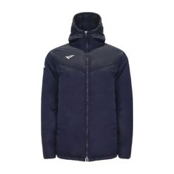 Kurtka Outdoor Bergen Niebieska. Niebieskie kurtki męskie Legea, xl, bez wzorów, z poliesteru, bez ramiączek, bez kaptura, do biegania. Za 156.00 zł.