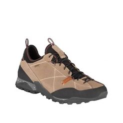 Buty trekkingowe Aku Nativa GTX M Skórzane Naturalne Beżowe. Brązowe trekkingi męskie Aku, z gore-texu, bez zapięcia. Za 526.15 zł.