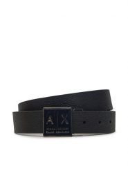 Armani Exchange Pasek Męski XM001005 AF13929 UB101 Granatowy. Niebieskie paski męskie Armani Exchange, ze skóry. Za 219.99 zł.
