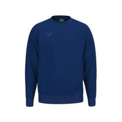 Bluza Erima Premia. Niebieskie bluzy damskie Erima, m, bez wzorów, z bawełny, eleganckie, bez ramiączek, bez kaptura. Za 293.35 zł.