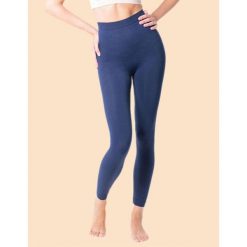 Legginsy push-up 160 z technologią FIR Lena. Czarne legginsy damskie ANAISSA, bez wzorów, ze lnu. W wyprzedaży za 230.00 zł.